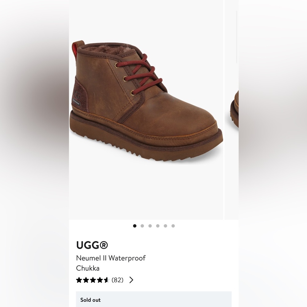 Uggs - Toddler Neumel II Waterproof Chukka size 10